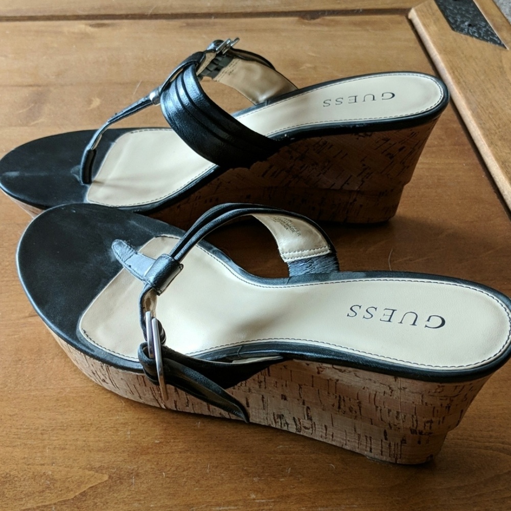 Guess wedge heels
